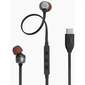 JBL slušalice Tune 310C, In-Ear, USB Type-C, Black, JBLT310CBLK
