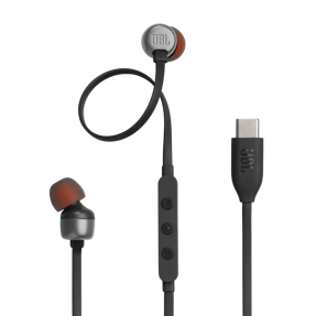 JBL slušalice Tune 310C, In-Ear, USB Type-C, Black, JBLT310CBLK