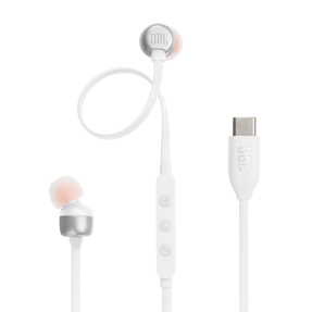 JBL slušalice Tune 310C, In-Ear, USB Type-C, White, JBLT310CWHT