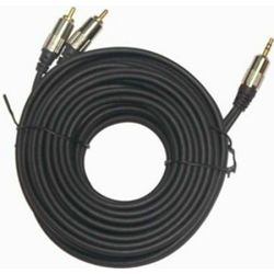 Kabel audio 1x3,5/2xcinch 5m, TRN-A49-5L