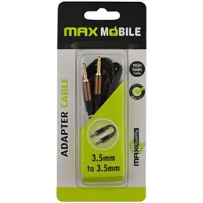 Kabel audio 3.5mm, 1m, Maxmobile