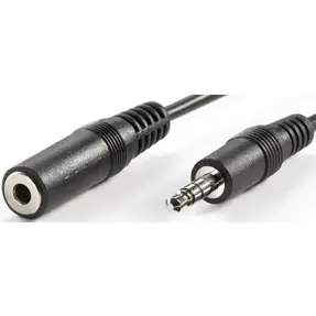 Kabel audio produžni 3.5mm (M)/3.5mm (F) 2m, Roline, 11.99.4352