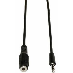 Kabel audio produžni 3.5mm (M)/3.5mm (F) 2m, Roline, 11.99.4352