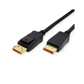 Kabel Display Port 2m, v2.1, 10K 60Hz, 54Gbit/s, UHBR13.5, DP-DP, M/M, crni, 11.04.6022