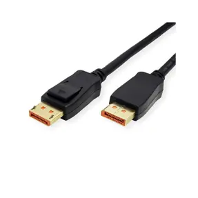Kabel Display Port 3m, v2.1, 10K 60Hz, 54Gbit/s, UHBR13.5, DP-DP, M/M, crni, 11.04.6023