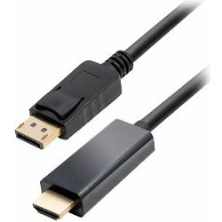 Kabel Display Port/HDMI, 1m, Transmedia, 4K@60Hz, TRN-C310-1L