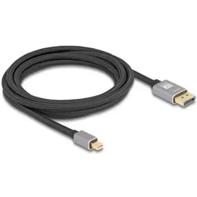 Kabel DisplayPort mini/DisplayPort 3m, v1.4, 8K@60Hz, Delock, 81093