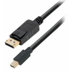 Kabel Display Port mini>DP 3m, DisplayPort plug to Mini DisplayPort plug, TRN-C274-3L