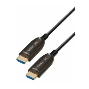 Kabel HDMI 15m, HDMI 2.1, 8K@60Hz, 4K@120Hz, Active Optical, HDR, Transmedia, TRN-C507-15ML