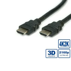 Kabel HDMI 2m, HDMI 2.0, with Ethernet, v2.0,  S3701