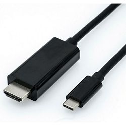 Kabel USB Type-C/HDMI, 2m, 4K@60Hz, Roline, 11.04.5841
