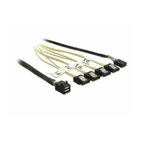 Kabel mini SAS SFF-8643/4x SATA, Delock, 83320