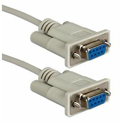 Kabel serijski null modem 1.8, Sub D-jack 9 pin to Sub D-jack 9 pin, TRN-C26-L