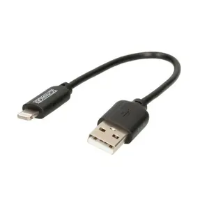 Kabel USB 0.15m, USB 2.0/Lightning, Schwaiger, LKF015L533