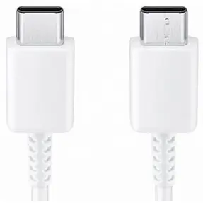 Kabel USB 1m, USB-C/USB-C M/M, Samsung EP-DA705BWEGWW, Bijeli