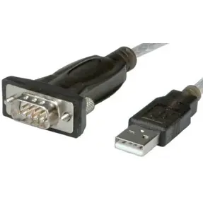 Kabel USB 2.0, 1.8m, USB-A/RS232 (DB9), Roline, 12.02.1163
