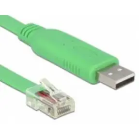 Kabel USB 2.0, 1.8m, USB-A/RS232 RJ45, Delock, Zeleni, 62960