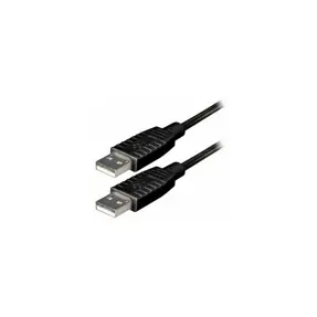 Kabel USB 2.0, 3m, USB-A/USB-A M/M, Transmedia, Bež, TRN-C140-3L