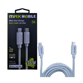 Kabel USB 2m, USB Type-C/Lightning, MFI Apple CA-056, Maxmobile, iPhone 11/12/13/Mini/Pro/Pro Max,iPod,iPad, 3858892933787