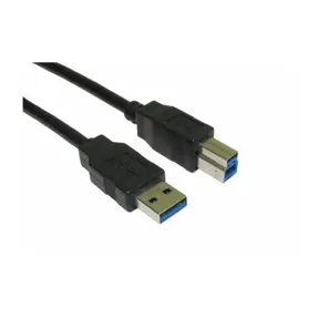 Kabel USB 3.0, 1.8m, USB-A/USB-B M/M, Naviatec, Crni, NVT-USB-278