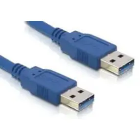 Kabel USB 3.0, 1m, USB-A/USB-A M/M, Delock, Plavi, 82534