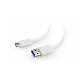 Kabel USB 3.0, 1m, USB-A/USB-C M/M, Gembird, Bijeli, GEM-CCP-USB3-AMCM1MW