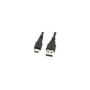 Kabel USB 3.1, 0.5m, USB-A/USB-C M/M, Roline, Crni, 11.02.9010