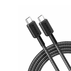 Kabel USB-C Anker 310 0.9m, 240W, crni, A81D5H11