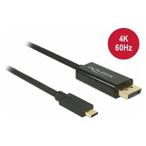 Kabel USB Type-C/Display Port, 1m, Alt, 4K/60Hz, Delock, 85255