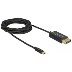 Kabel USB Type-C/Display Port, 2m, (DP Alt Mode), Delock, 83710