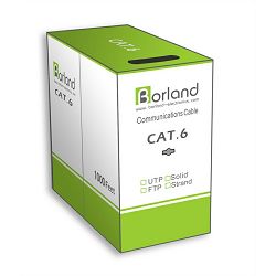 Kabel UTP 305m CAT6, Solid, 23AWG, NVT-CAT6-BOX242