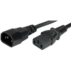 Kabel za napajanje 220V 1.8m, UPS/kompjuter, (C13 na C14), Roline, 19.99.1515