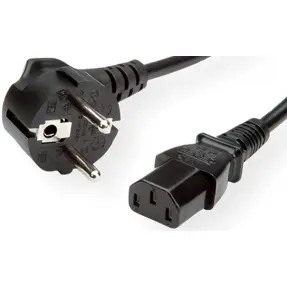 Kabel za napajanje Roline 220V 1.8m, C13, 19.99.1018