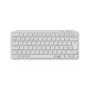 Keychron bežična tipkovnica B1 Pro, Ultraslim, Bluetooth/2.4GHz, Ivory White, UK Layout, HR znakovi, B1P-K8-UK