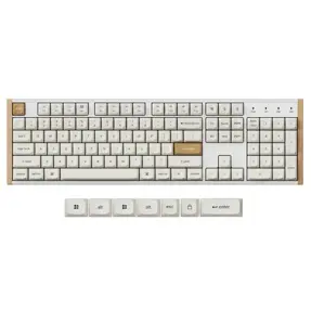 Keychron mehanička tipkovnica K10 HE, Bluetooth/2.4GHz, White Wooden, US Layout, HR znakovi, K10H-Q1