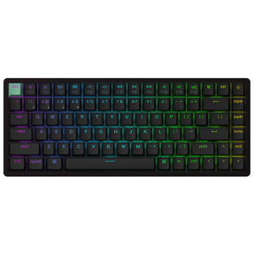 Keychron mehanička tipkovnica K2 HE, Bluetooth/2.4GHz, Black, UK Layout, HR znakovi, K2H-J1-UK