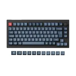 Keychron mehanička tipkovnica V1 Max, Bluetooth/2.4GHz, Black, UK Layout, HR znakovi, V1M-D1-UK