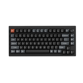 Keychron mehanička tipkovnica V1 Ultra, Bluetooth/2.4GHz, Black, UK Layout, HR znakovi, V1U-D1-UK