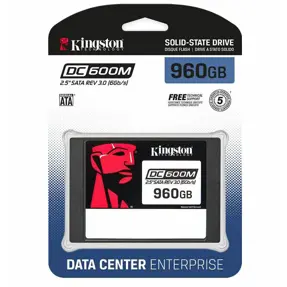 Kingston, SSD, 960GB, DC600M, SATA3, 2.5", SEDC600M/960G