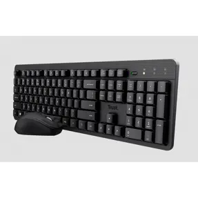 Komplet Trust Ody II 25366 bežična tipkovnica + miš, Silent, HR/SL, crna
