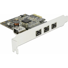 Kontroler Delock FireWire, FireWire 800, 3x ext, 1xint, PCI-e card, 89864