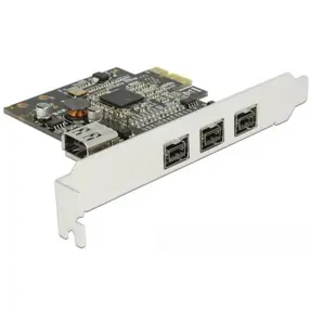 Kontroler Delock FireWire, FireWire 800, 3x ext, 1xint, PCI-e card, 89864