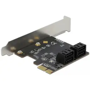 Kontroler Delock PCI Express Card 4 Port SATA, 90010