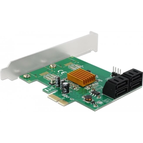 Kontroler Delock PCI Express Card 4 Port SATA, 90382