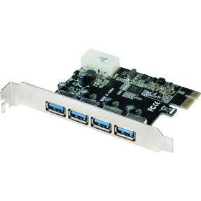 Kontroler LogiLink 4x USB 3.0, PCIe 2.0 x1, PC0057A