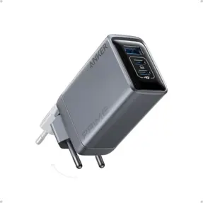 Kućni punjač ANKER Prime 100W, 2xUSB-C, 1xUSB-A, GaN, Sklopiv utikač, Black, A2688341