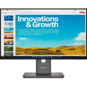 Lenovo ThinkVision P24QD,40, 23.8", QHD, IPS; 120Hz, HDMI, DP, USB-Hub, USB-C, PD140W, RJ45, 64B1GAT1EU