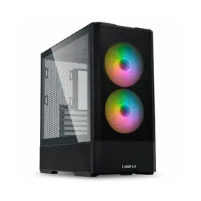 Lian Li Midi Tower LANCOOL 207, A-RGB, glass window, Black,  LAN207RX, 4718466015839
