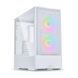 Lian Li Midi Tower LANCOOL 207, glass window, White, 4718466015846