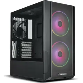 Lian Li Midi Tower LANCOOL 216 ARGB, glass window, Black, 4718466012944